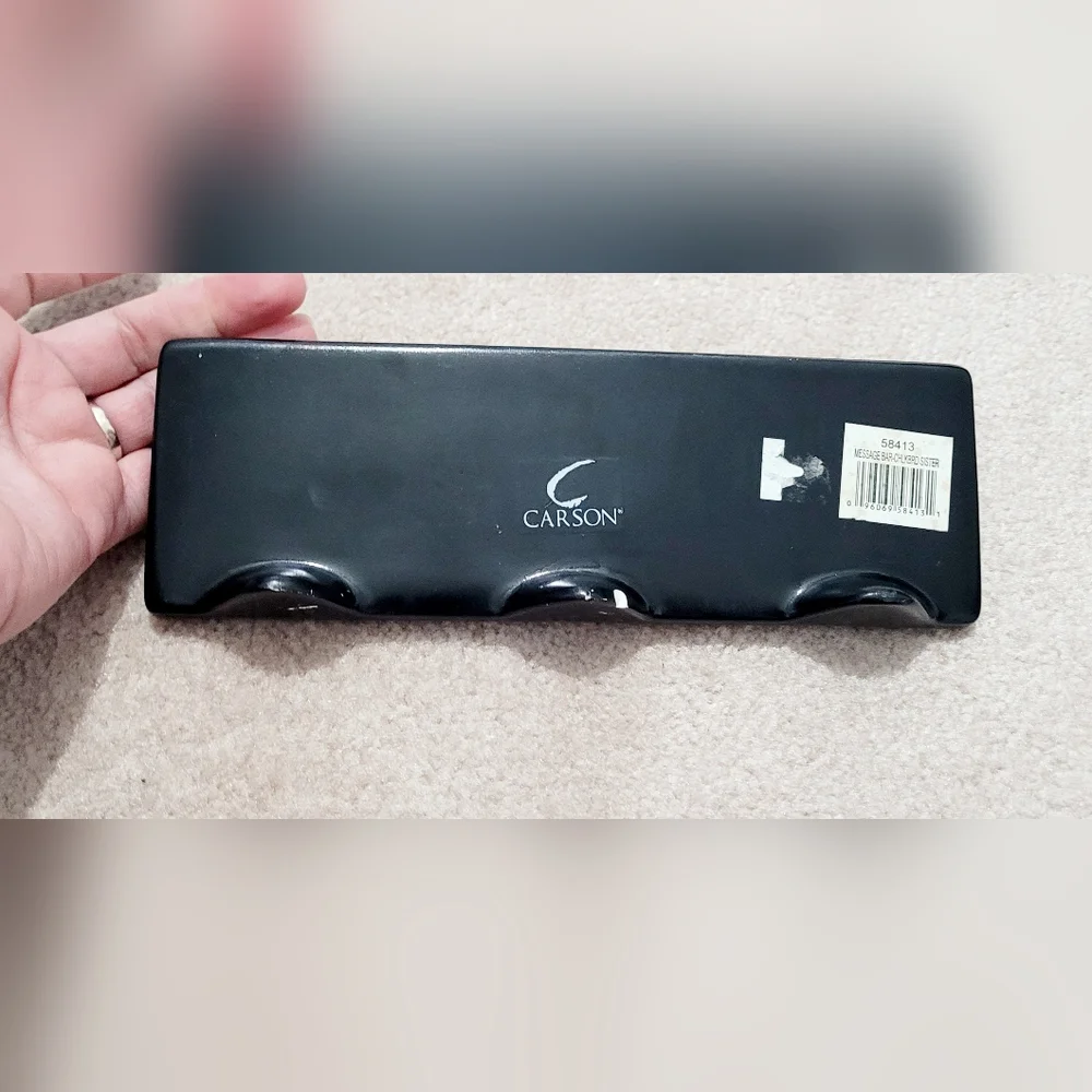 Carson Ceramic Message Bar Sign – “A Sister Is Worth A Thousand Friends” - Picture 3 of 8